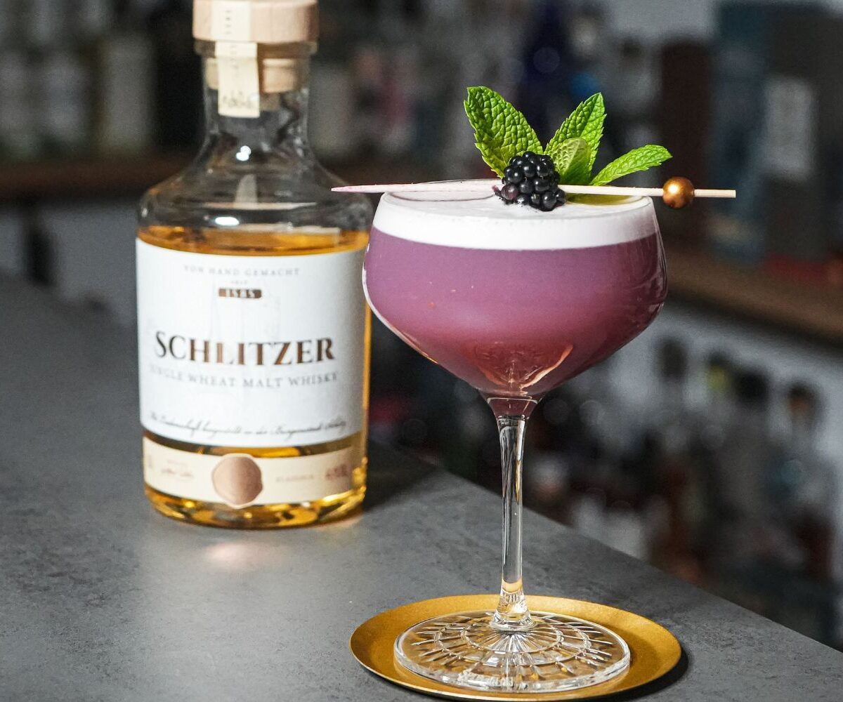 Wheat Berry Smash Cocktail