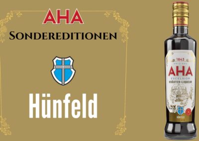 Entdecken Sie Hünfelds Exklusivität: Die Aha Kräuterlikör Sonderedition