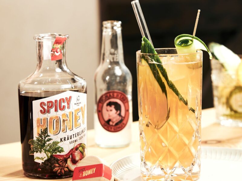 Spicy Honey Mule