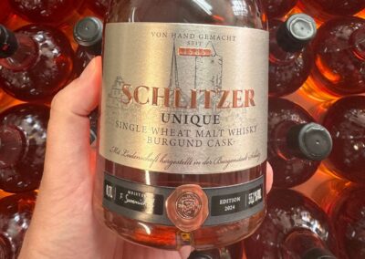 Schlitzer Unique Single Wheat Malt Whisky -Burgund Cask-