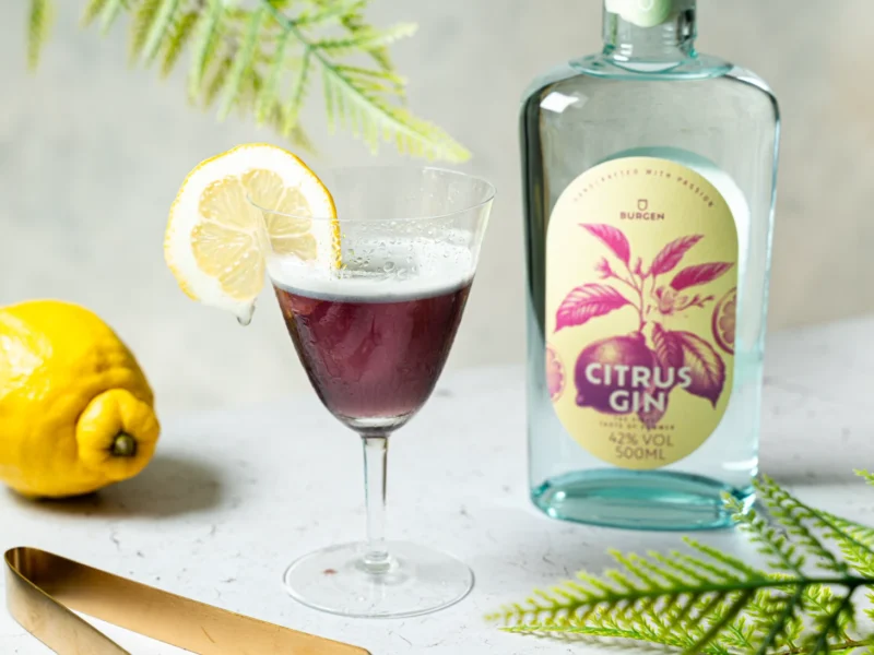 Violet Panther Cocktail