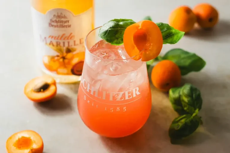 Schlitzer Apricot Aperol Fizz – Sommer-Cocktail Rezept