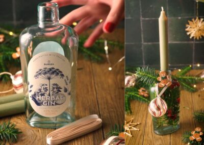 DIY Kerzenständer: Nachhaltige Deko aus leeren Flaschen
