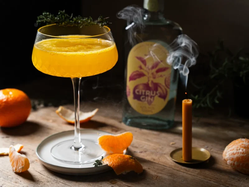 Clementine Gin Sparkler