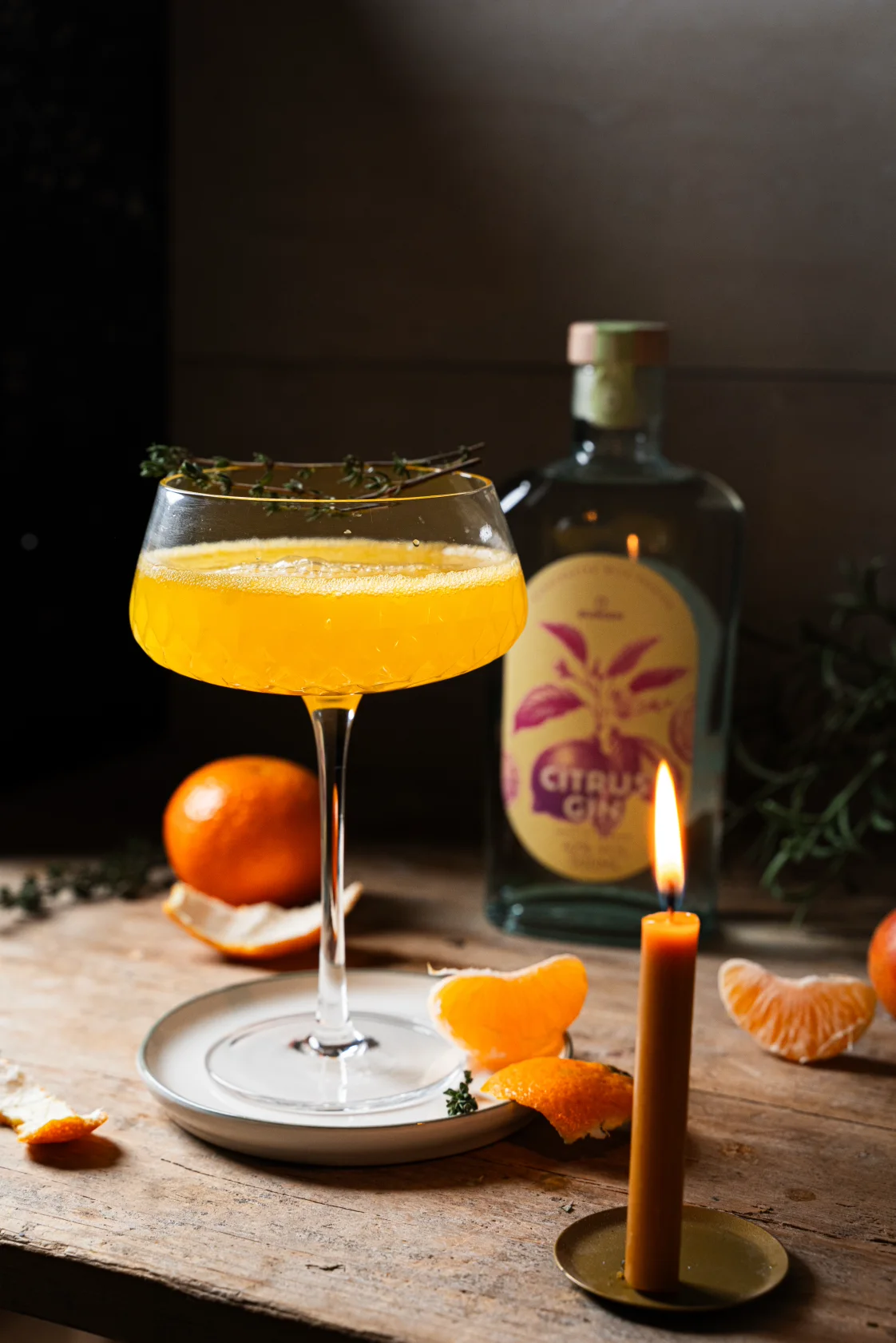 Clementine Gin Sparkler