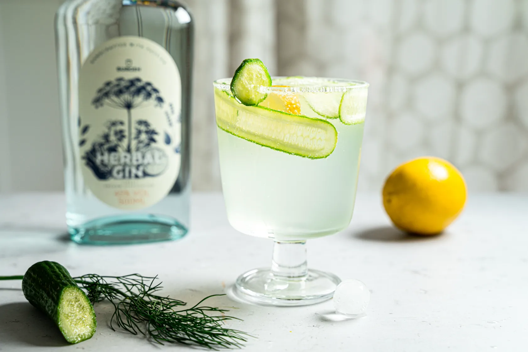 Gurken Gin Limonade