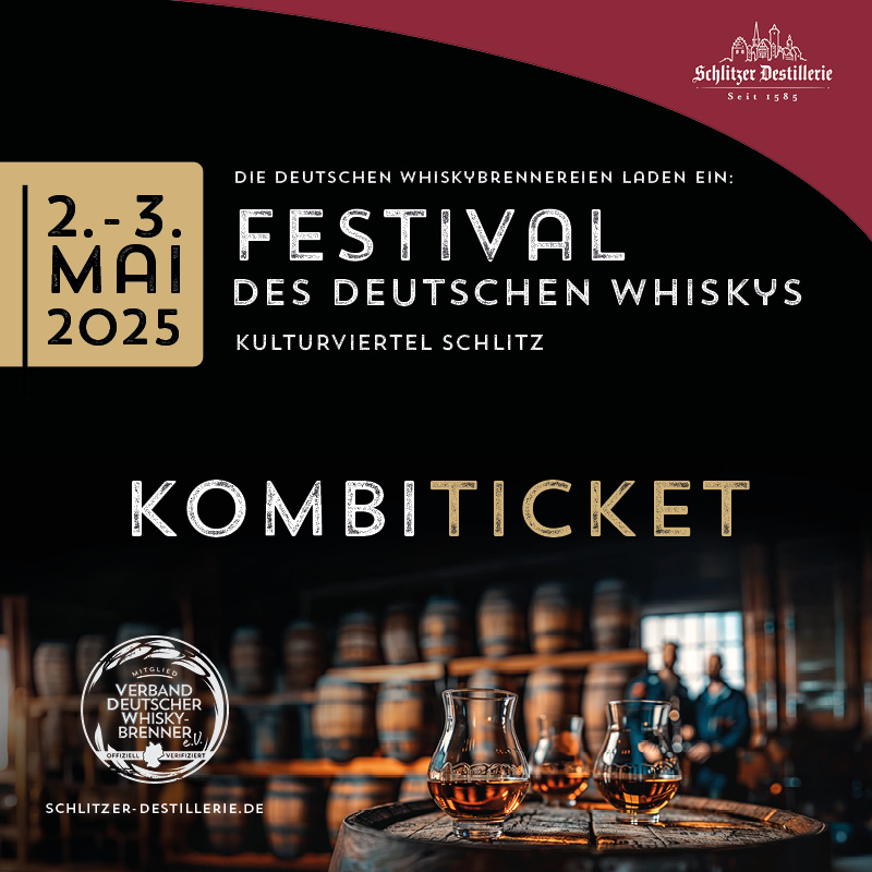 Kombi Ticket Festival des deutschen Whisky