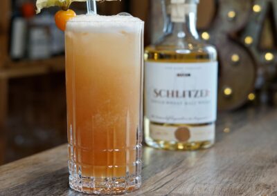 Eye of the Storm Cocktail mit Schlitzer Whisky Rezept
