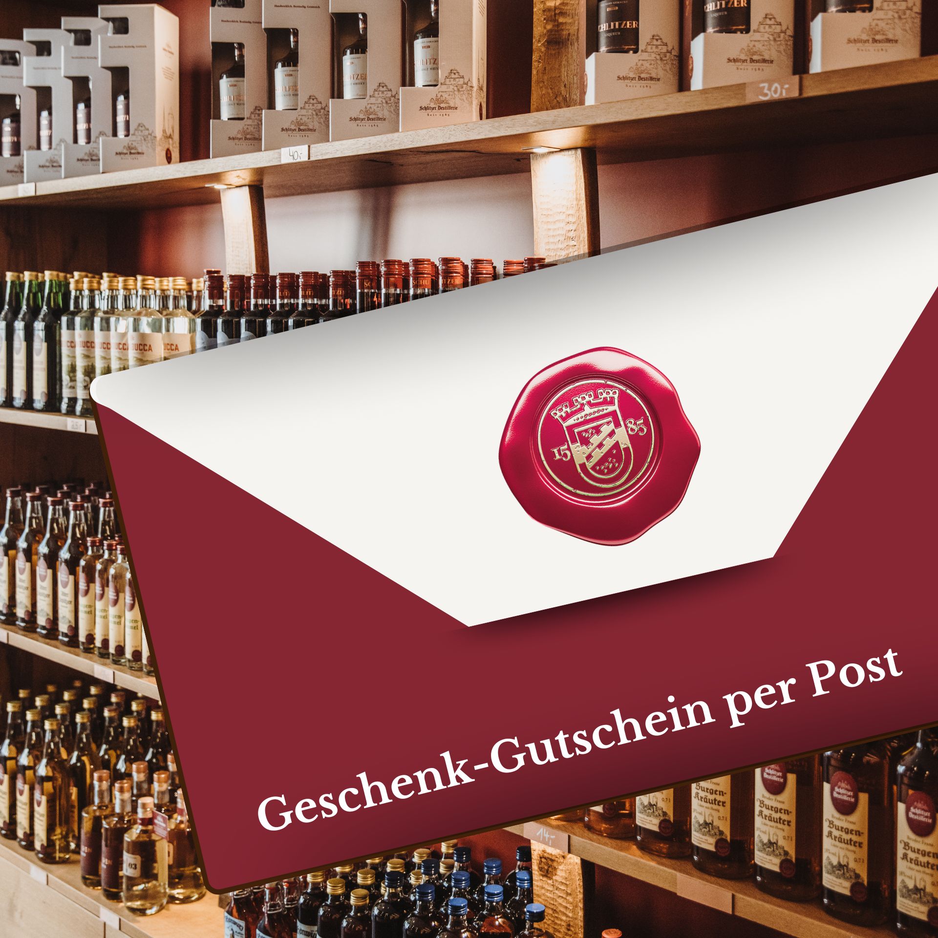 Gutschein Manufakturverkauf - per Post Gutschein Manufakturverkauf - per Post | Schlitzer Destillerie