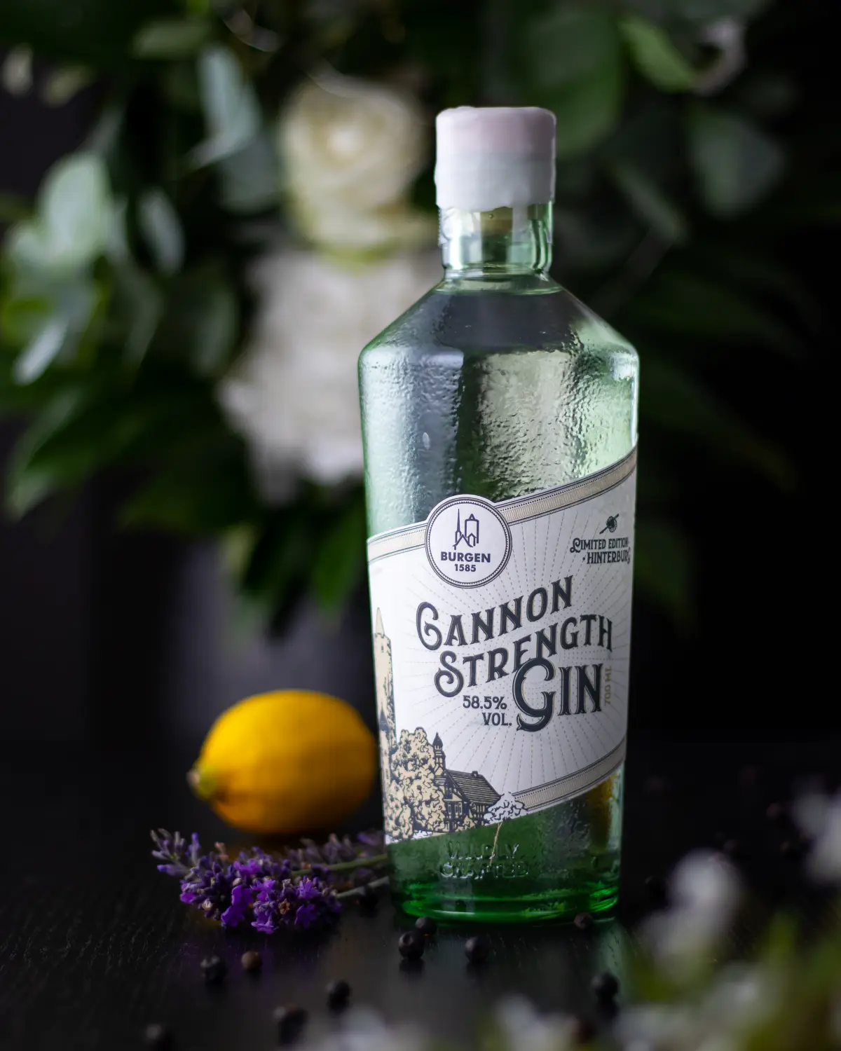 Burgen Cannon Strength Bio Dry Gin - Klassiker mit 58,5% Kraft und Eleganz