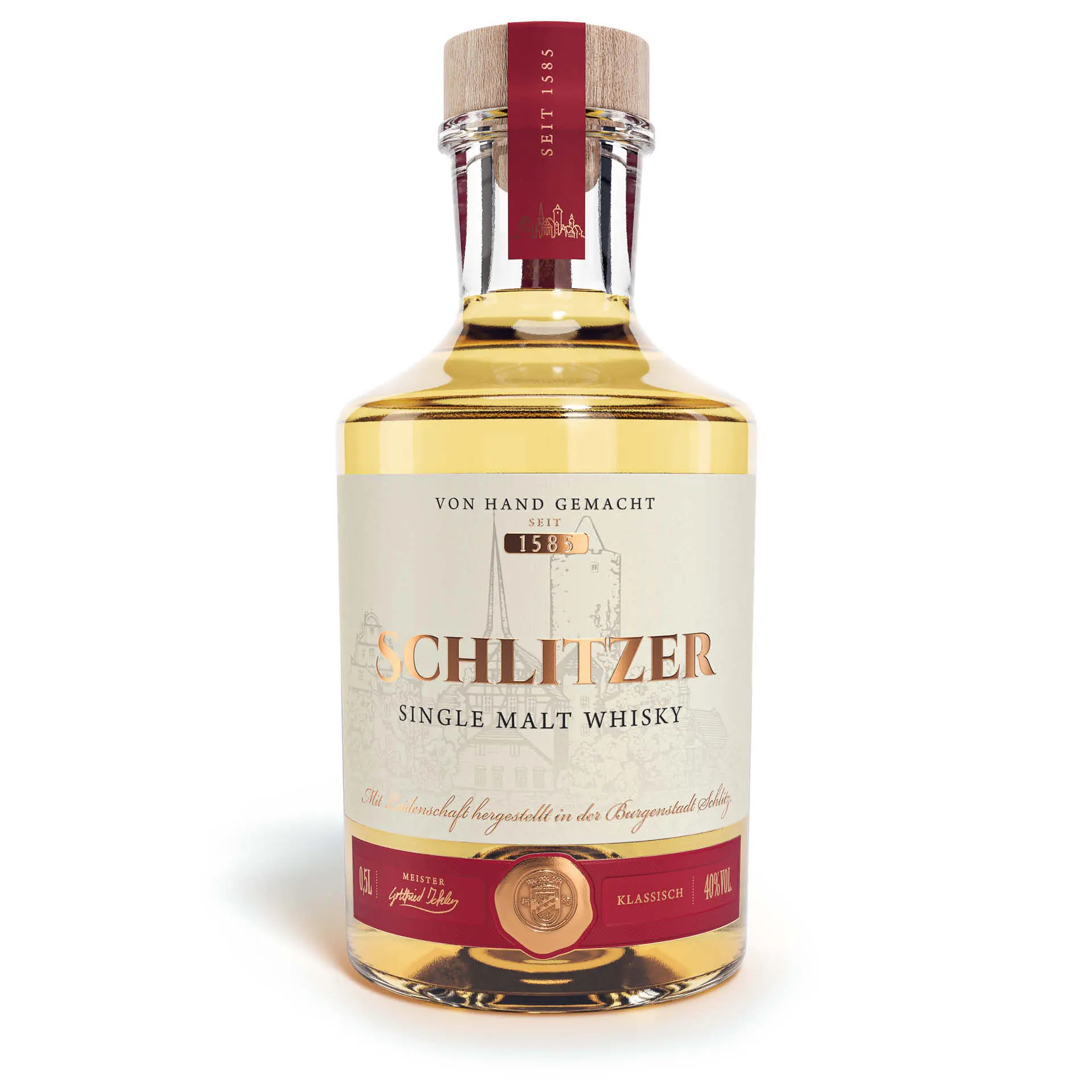 Single Malt Whisky Klassisch Single Malt Whisky Klassisch – 0,5-Liter-Flasche | Schlitzer Destillerie