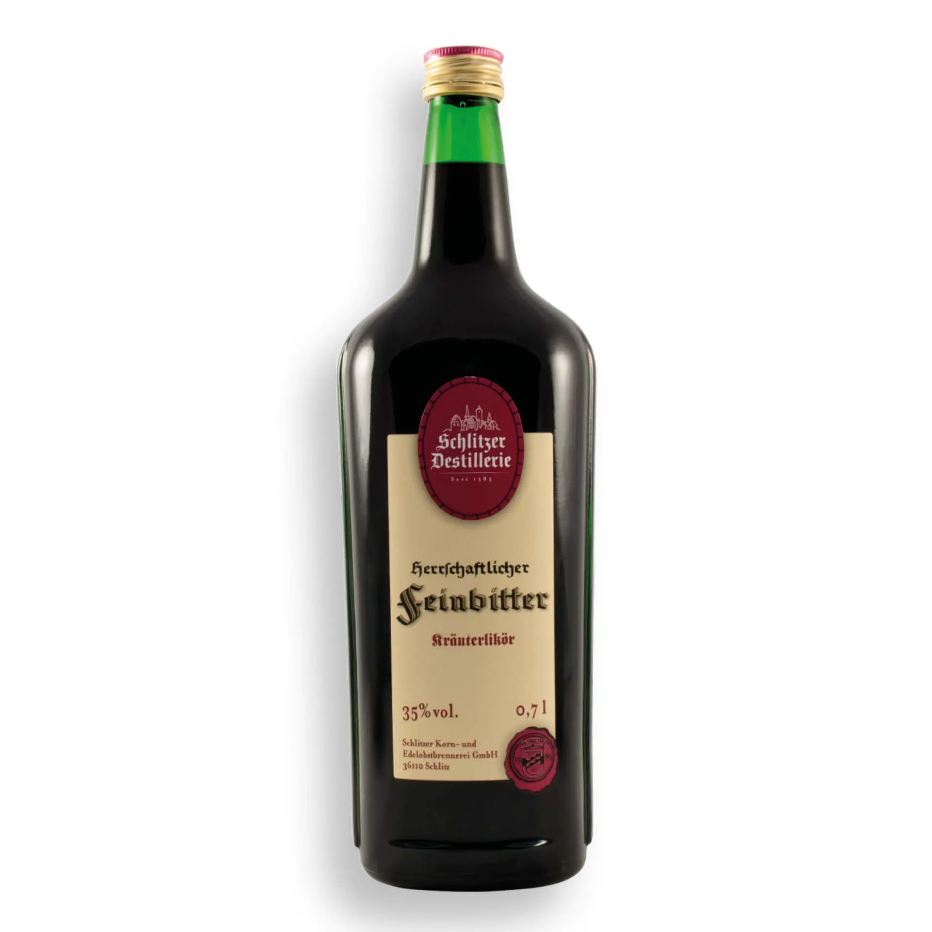 Herrschaftlicher Feinbitter Herrschaftlicher Feinbitter – 0,7-Liter-Flasche | Schlitzer Destillerie