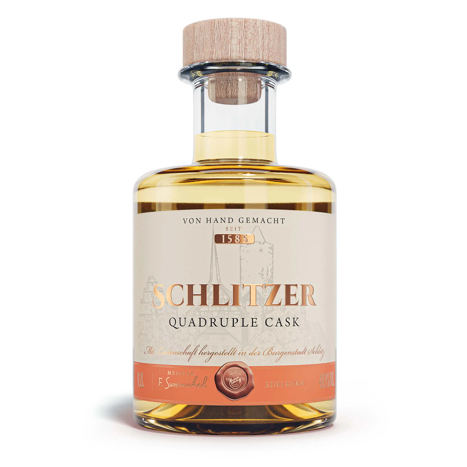 Korn Quadruple Cask Korn Quadruple Cask – 0,2-Liter-Flasche | Schlitzer Destillerie