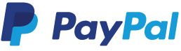 PayPal Logo auf weißem Hintergrund – sicheres Online-Zahlungssystem PayPal-Logo in Weiß auf blauem Hintergrund, Symbol für sicheres und bequemes Online-Bezahlen mit PayPal.