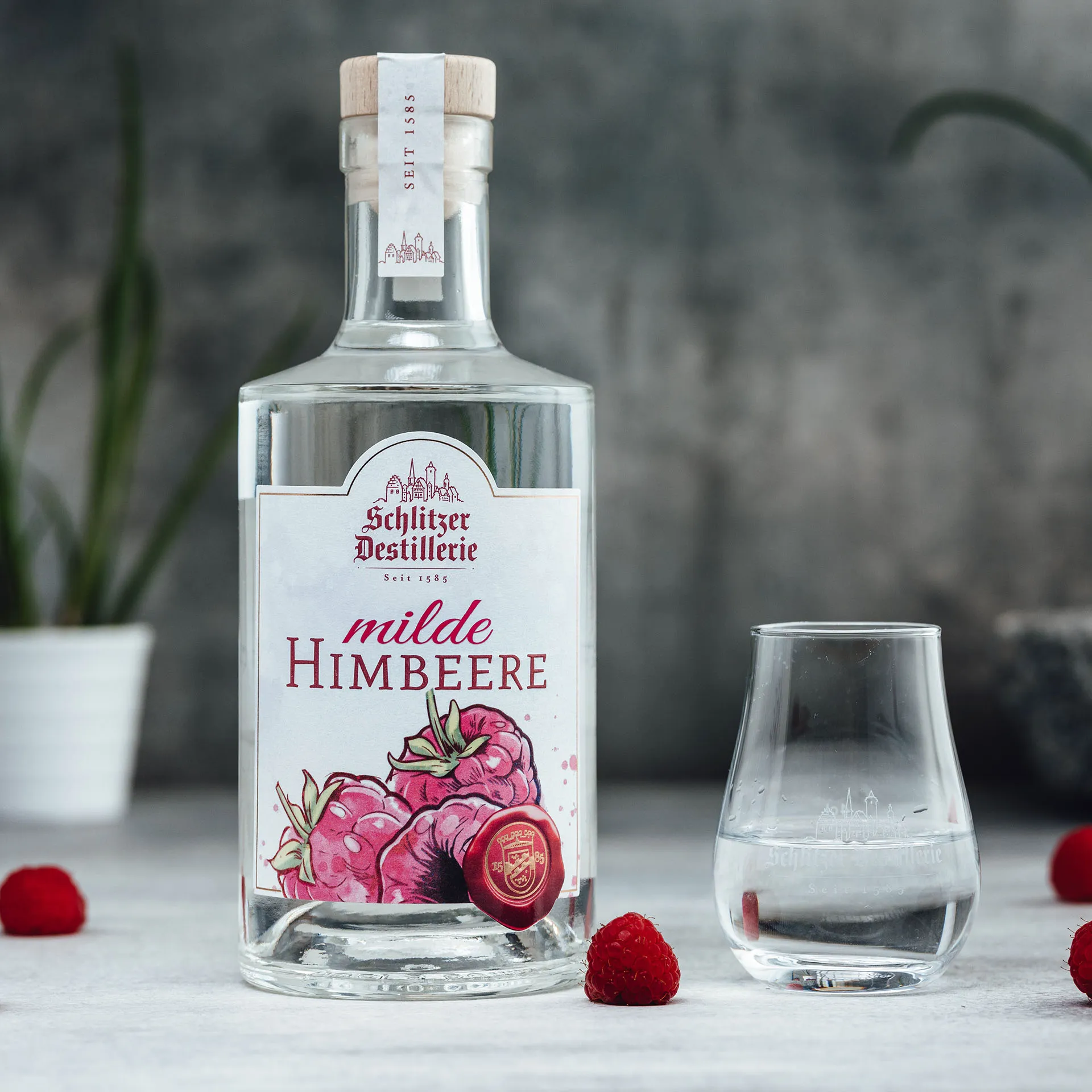 Milde Himbeere Milde Himbeere – Stimmungsbild | Schlitzer Destillerie