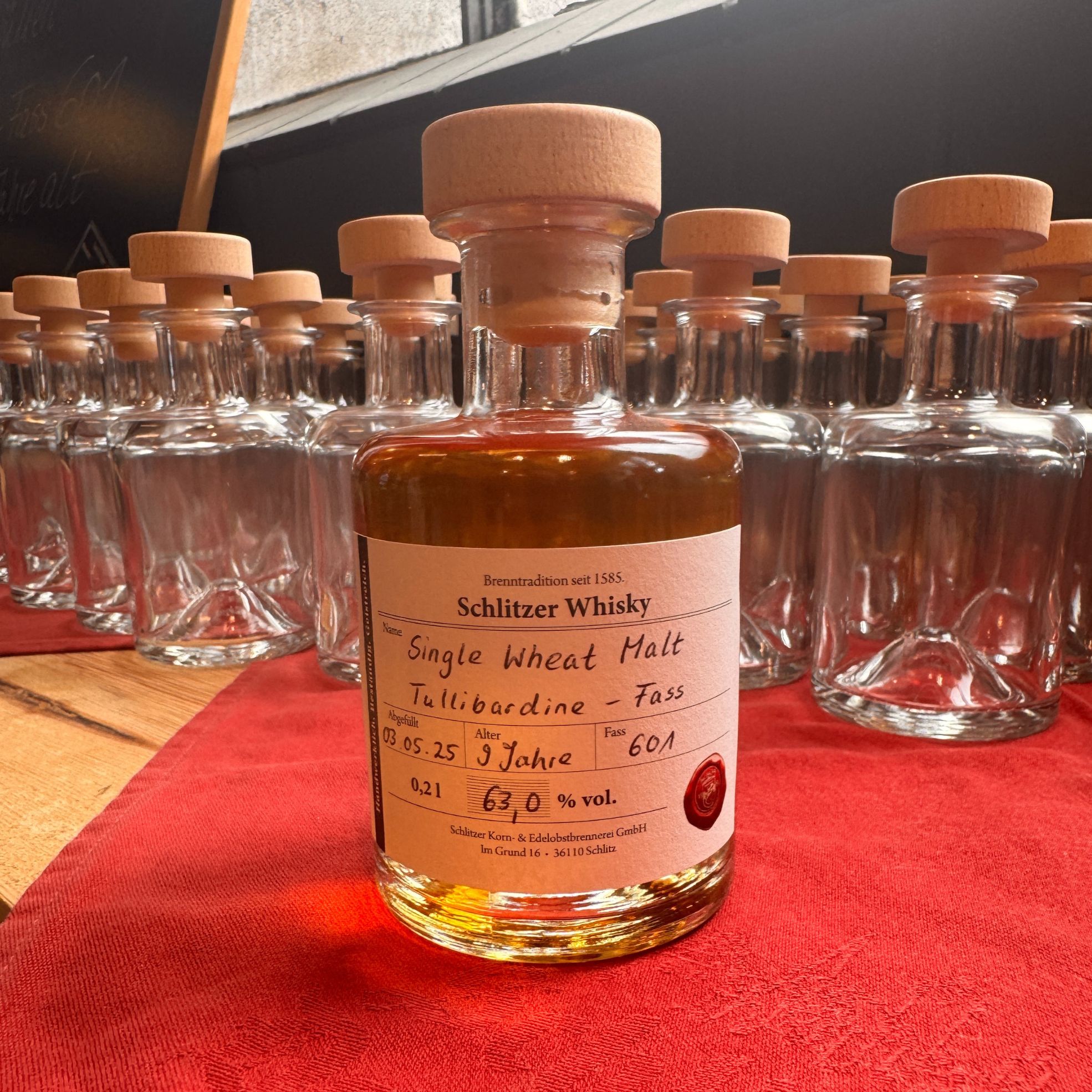 Schlitzer Single Malt 9 Jahre – Tullibardine Fass 601 Schlitzer Single Malt 9 Jahre – Tullibardine Fass 601