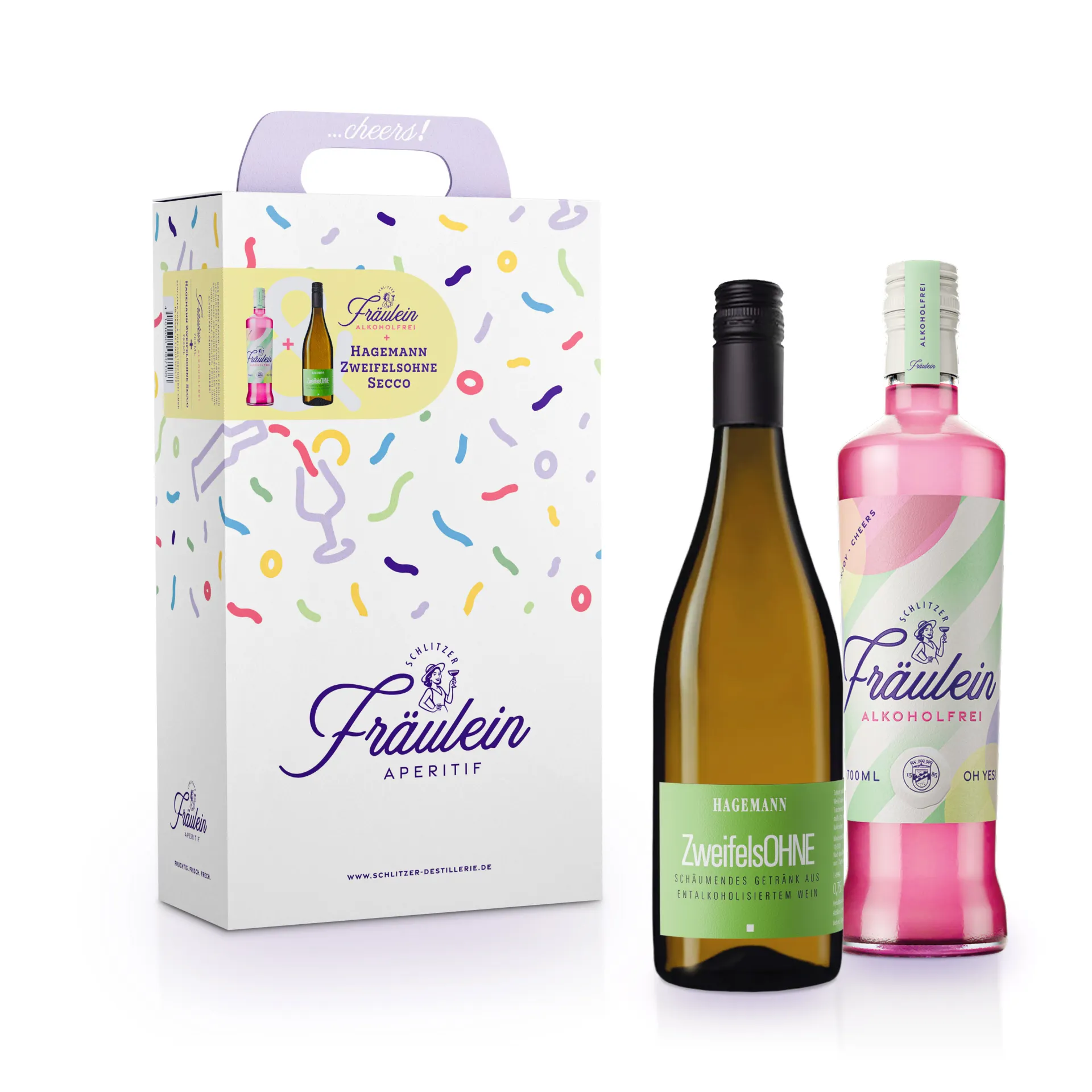 Schlitzer Fräulein – Aperitif Geschenksets Schlitzer Fräulein – Aperitif Geschenksets – in der Geschenkverpackung | Schlitzer Destillerie