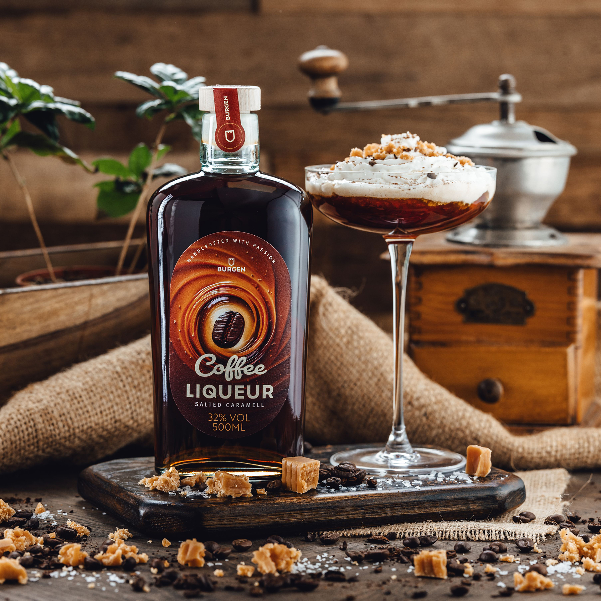 Burgen Coffee Liqueur Salted Caramel Burgen Coffee Liqueur Salted Caramel | Schlitzer Destillerie