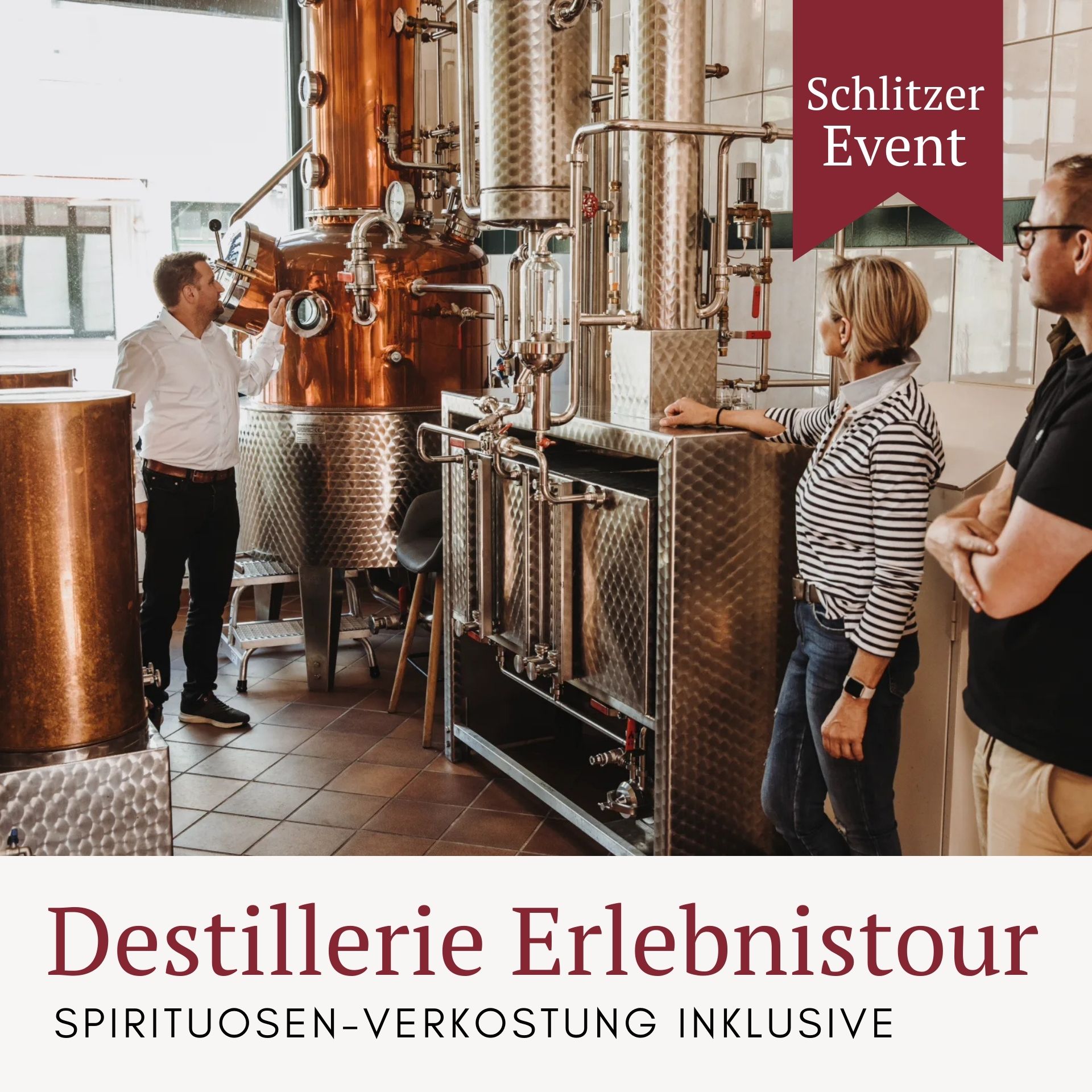 Erlebnistour durch die Schlitzer Destillerie