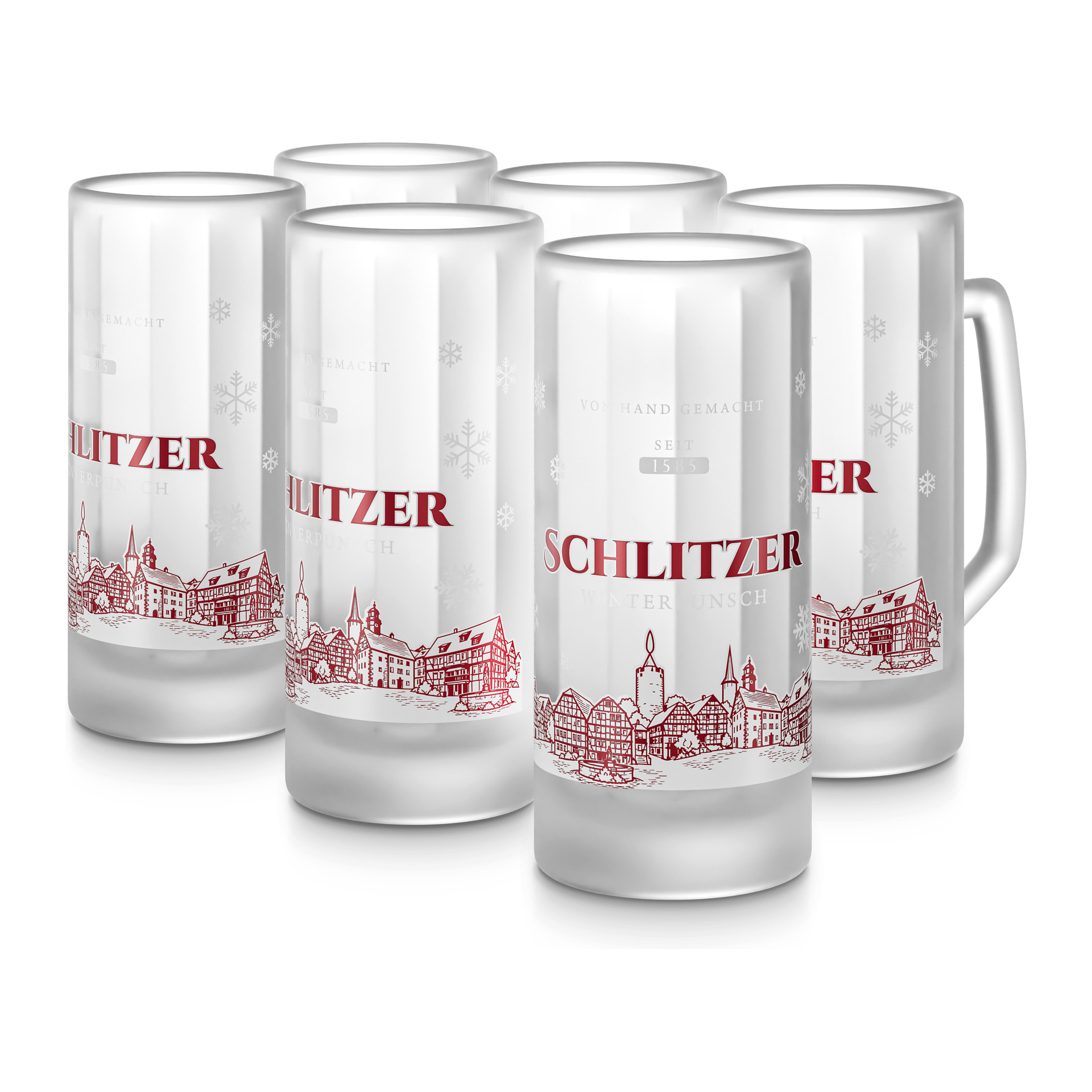 Schlitzer Weihnachtstasse aus Glas – Glühweintasse 0,2 l Schlitzer Weihnachtstasse aus Glas – Glühweintasse 0,2 l | Schlitzer Destillerie