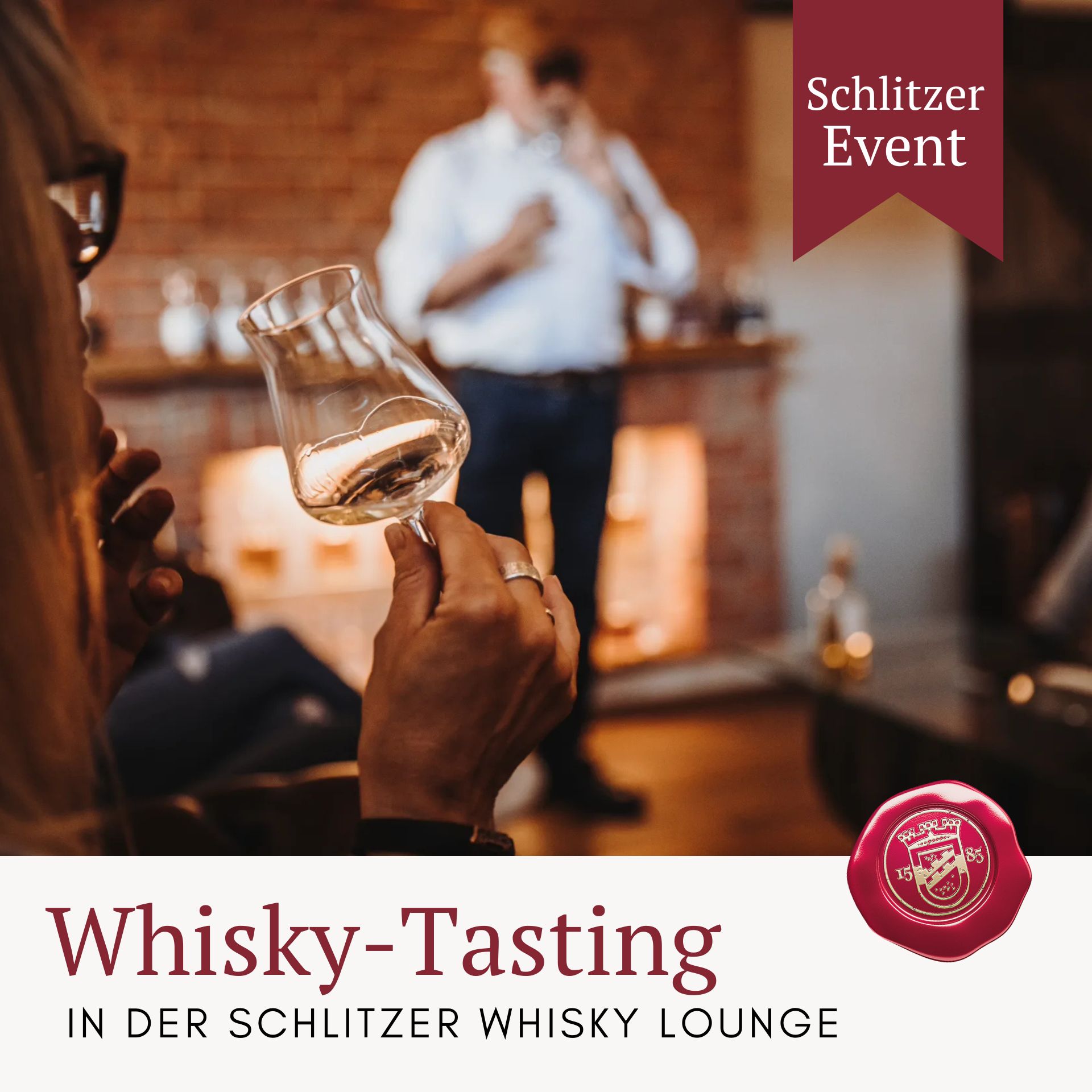 Whisky Tasting in der Lounge – für max. 8 Gäste Whisky Tasting in der Lounge – Exklusiv für max. 8 Gäste | Schlitzer Destillerie