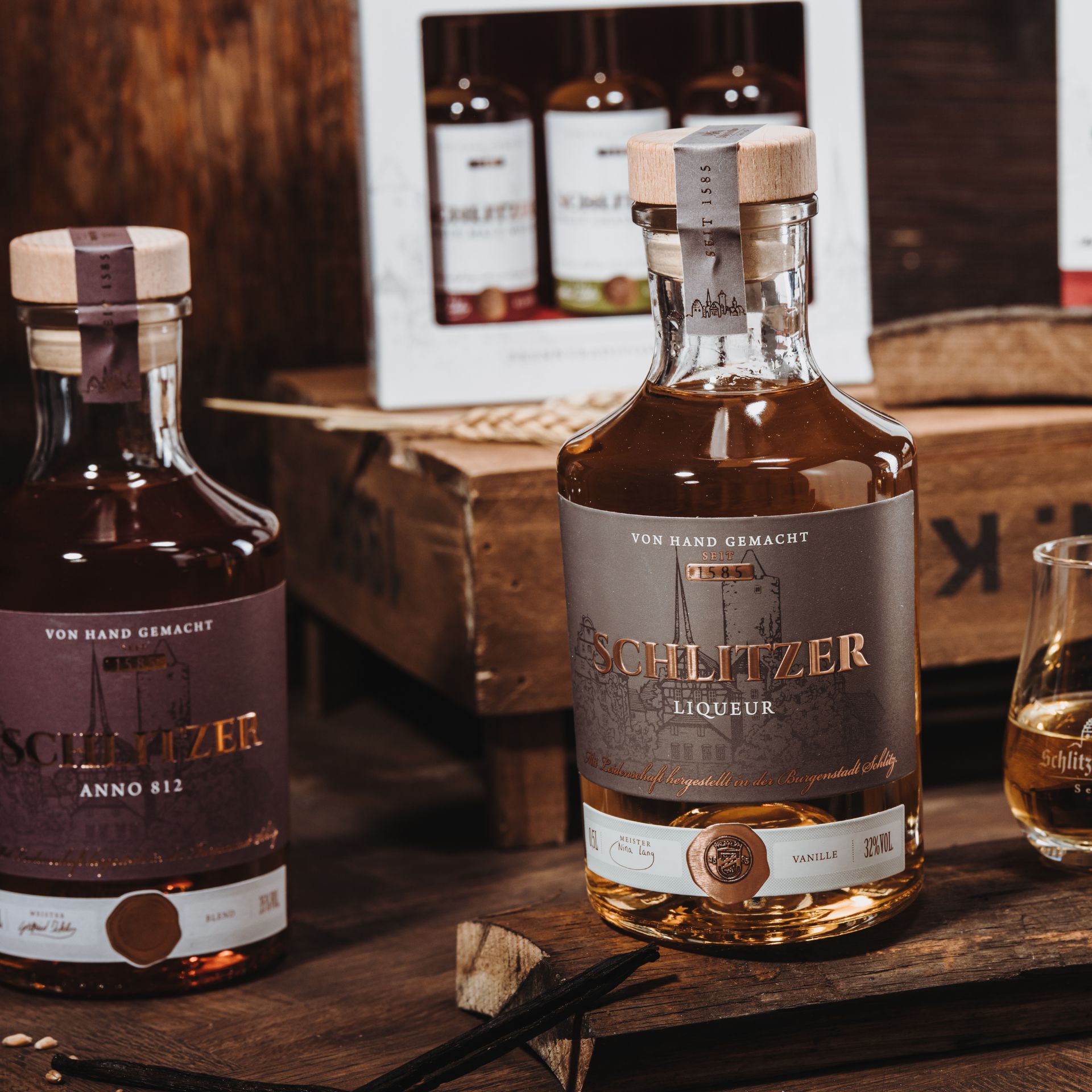 Whisky-Duo – Anno 812 & Whisky Liqueur Whisky-Duo – Anno 812 & Whisky Liqueur