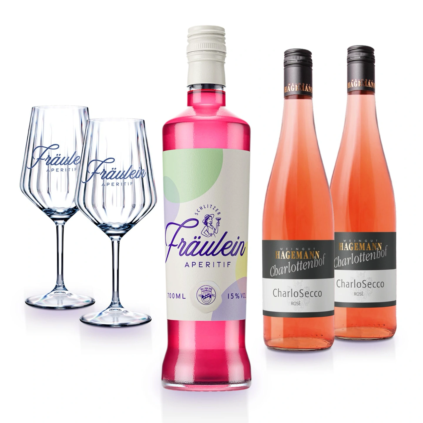 Schlitzer Fräulein Rosé Set Schlitzer Fräulein Rosé Set
