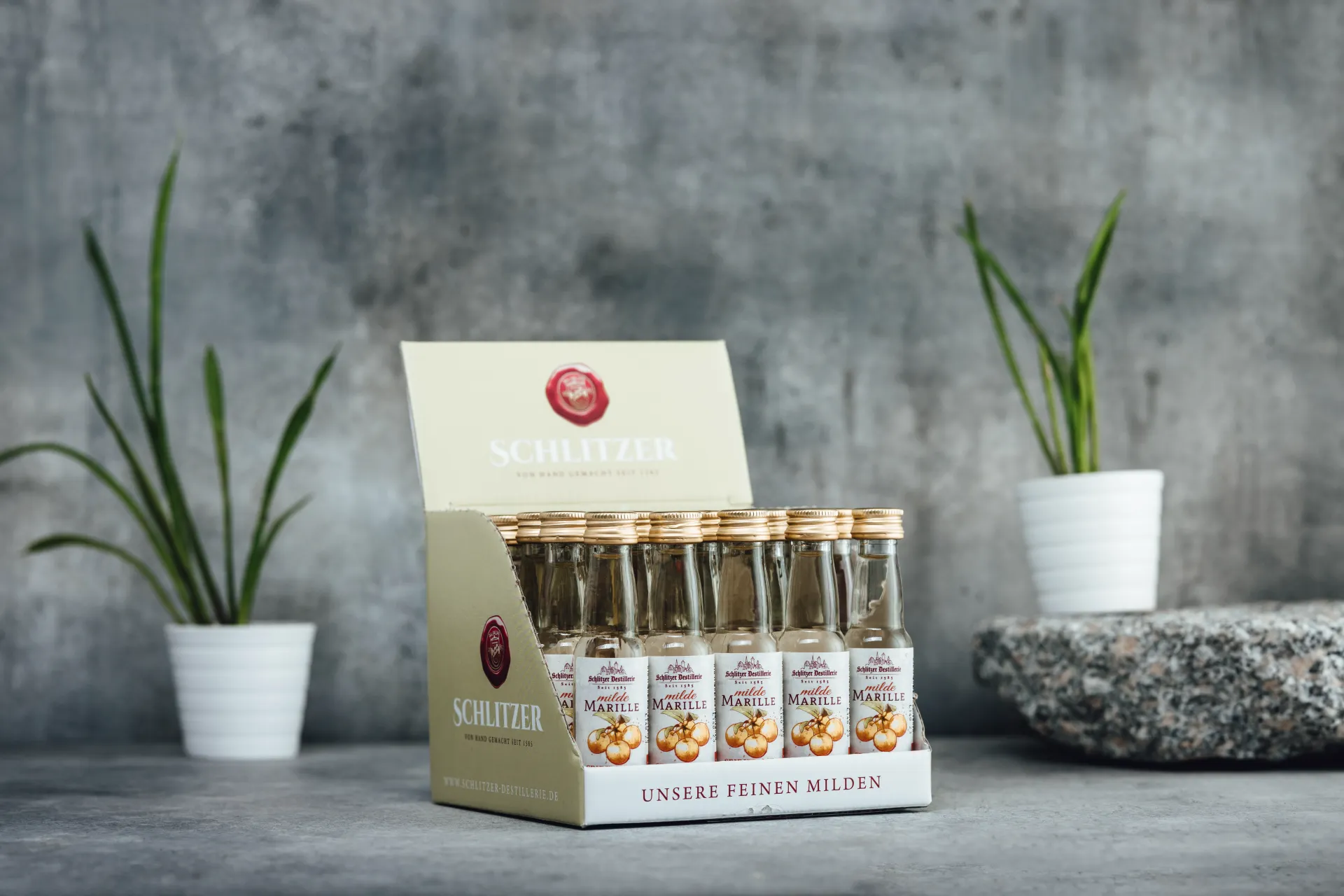 Milde Marille Milde Marille – als Miniaturflasche | Schlitzer Destillerie