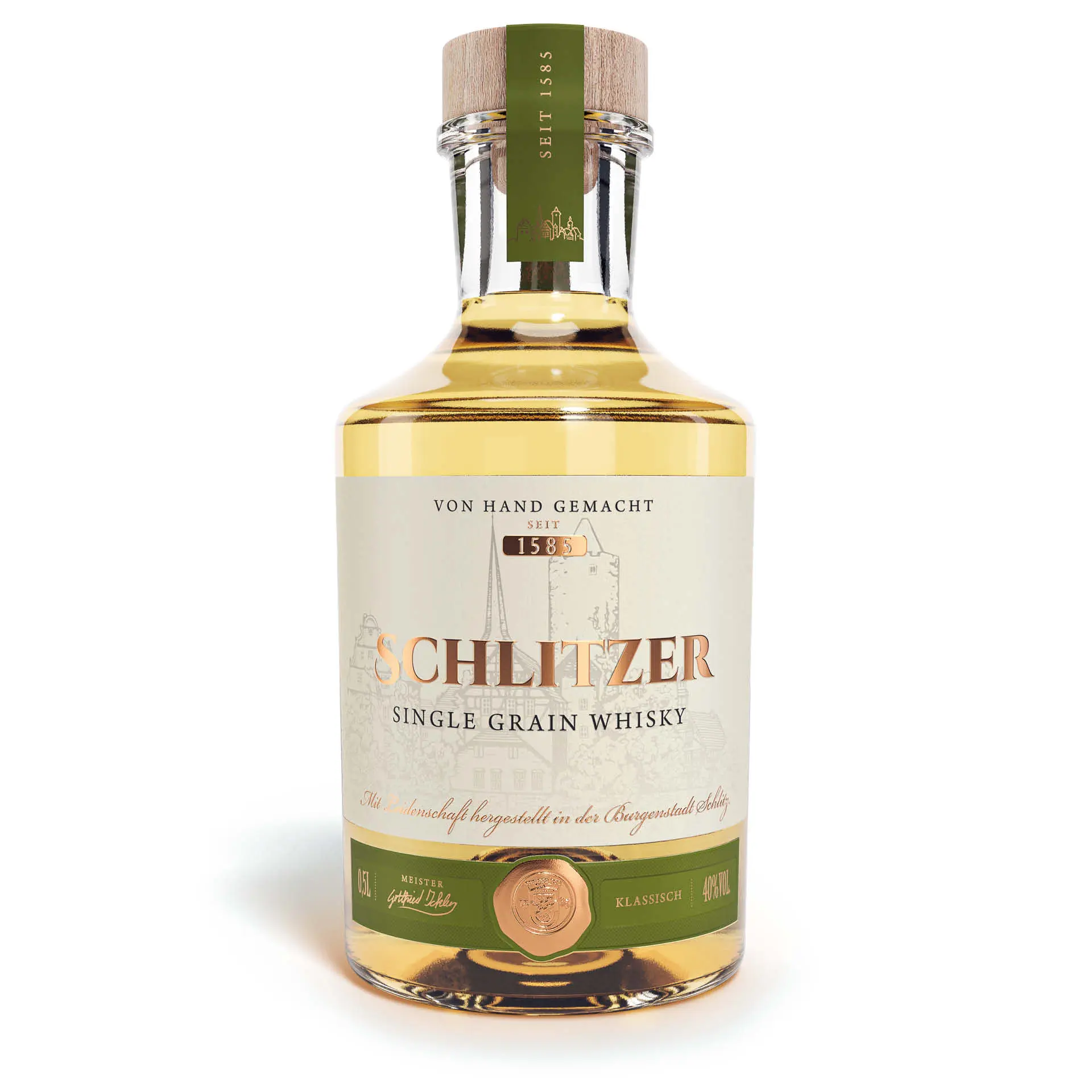 Single Grain Whisky Klassisch Single Grain Whisky Klassisch – 0,5-Liter-Flasche | Schlitzer Destillerie