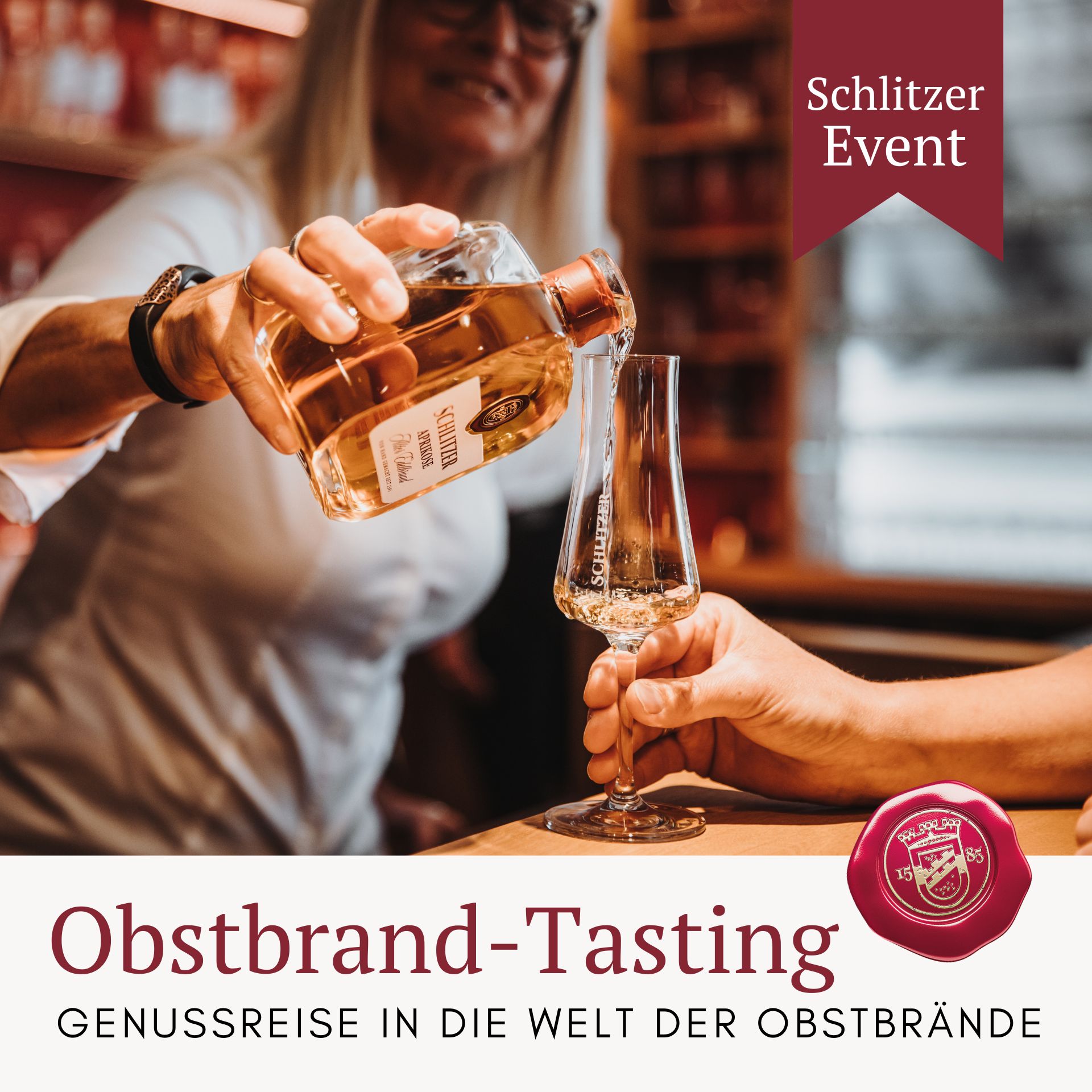 Obstbrand Tasting – Edelobstbrände & Raritäten Obstbrand Tasting – Edelobstbrände & Raritäten | Schlitzer Destillerie