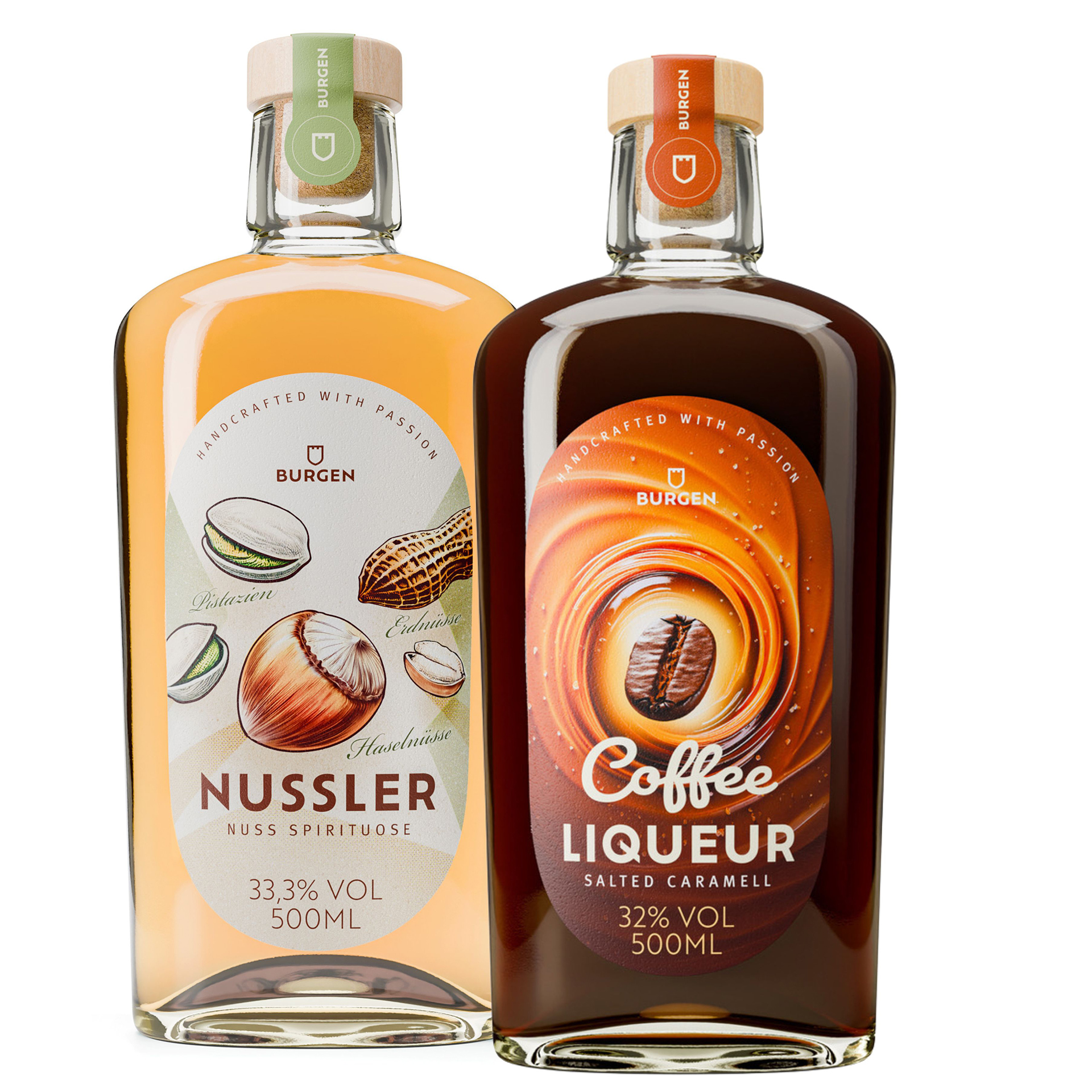 Burgen Bundle mit Nussler & Kaffeelikör Burgen Bundle mit Nussler & Kaffeelikör | Schlitzer Destillerie